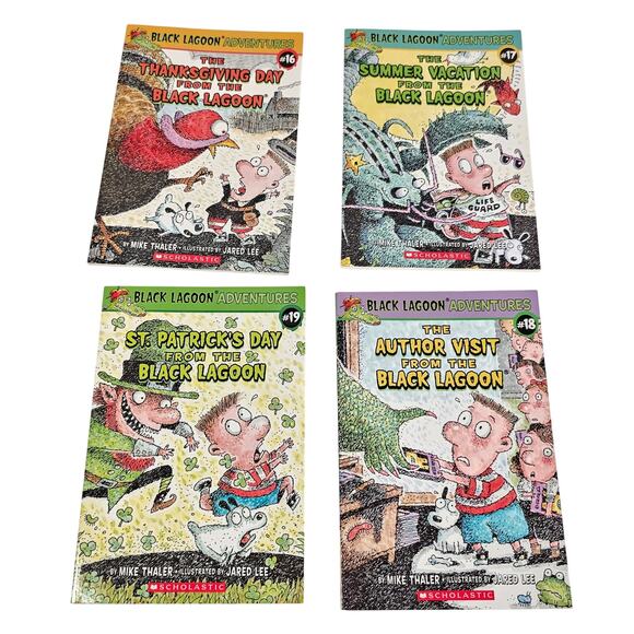 23 Black Lagoon Adventures Books by Mike Thaler Scholastic Illustrated PB Set - Picture 6 of 10